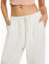 Bershka Pantaloni alb natural - Pled.ro