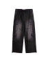 Bershka Pantaloni cu buzunare gri / negru - Pled.ro