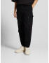 Bershka Pantaloni cu buzunare negru - Pled.ro