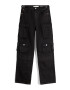 Bershka Pantaloni cu buzunare negru - Pled.ro