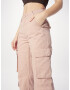 Bershka Pantaloni cu buzunare roz - Pled.ro