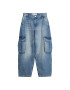 Bershka Pantaloni eleganți albastru denim - Pled.ro