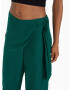 Bershka Pantaloni verde smarald - Pled.ro