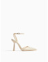 Bershka Pumps alb murdar - Pled.ro