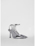 Bershka Pumps argintiu - Pled.ro