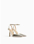 Bershka Pumps auriu - Pled.ro