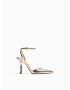 Bershka Pumps auriu - Pled.ro