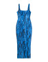 Bershka Rochie albastru / bleumarin / azur - Pled.ro