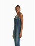 Bershka Rochie albastru denim - Pled.ro