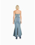 Bershka Rochie albastru denim - Pled.ro