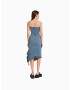 Bershka Rochie albastru denim - Pled.ro