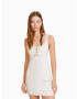 Bershka Rochie crem - Pled.ro