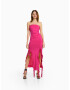 Bershka Rochie de vară fucsia - Pled.ro