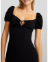 Bershka Rochie de vară negru - Pled.ro