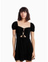 Bershka Rochie de vară negru - Pled.ro