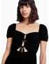 Bershka Rochie de vară negru - Pled.ro