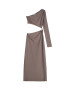 Bershka Rochie gri taupe - Pled.ro