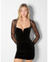 Bershka Rochie negru - Pled.ro