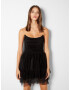 Bershka Rochie negru - Pled.ro