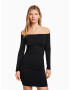 Bershka Rochie negru - Pled.ro