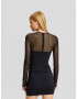 Bershka Rochie negru - Pled.ro