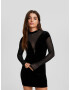 Bershka Rochie negru - Pled.ro