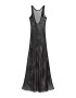 Bershka Rochie tricotat negru - Pled.ro