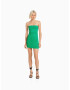 Bershka Rochie verde - Pled.ro