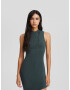 Bershka Rochie verde petrol - Pled.ro