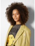 Bershka Sacou galben citron - Pled.ro