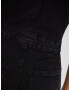 Bershka Salopeta negru denim - Pled.ro