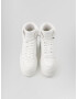 Bershka Sneaker înalt argintiu / alb - Pled.ro