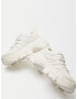 Bershka Sneaker low alb - Pled.ro