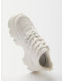 Bershka Sneaker low alb - Pled.ro