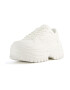 Bershka Sneaker low alb - Pled.ro