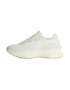 Bershka Sneaker low alb / alb murdar - Pled.ro