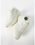 Bershka Sneaker low alb / alb murdar - Pled.ro