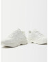 Bershka Sneaker low alb murdar - Pled.ro