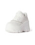 Bershka Sneaker low argintiu / alb - Pled.ro