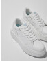 Bershka Sneaker low auriu / alb - Pled.ro