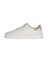 Bershka Sneaker low bej închis / alb - Pled.ro