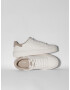 Bershka Sneaker low bej închis / alb - Pled.ro