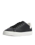 Bershka Sneaker low negru / alb - Pled.ro