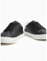 Bershka Sneaker low negru / alb - Pled.ro