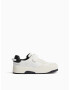 Bershka Sneaker low negru / alb - Pled.ro