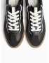 Bershka Sneaker low negru / alb - Pled.ro