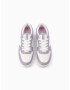 Bershka Sneaker low roz / alb - Pled.ro