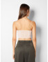 Bershka Top ecru - Pled.ro