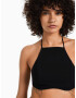 Bershka Top negru - Pled.ro