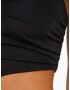 Bershka Top negru - Pled.ro